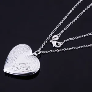 Silver Shiny Fashion Pendant Necklace