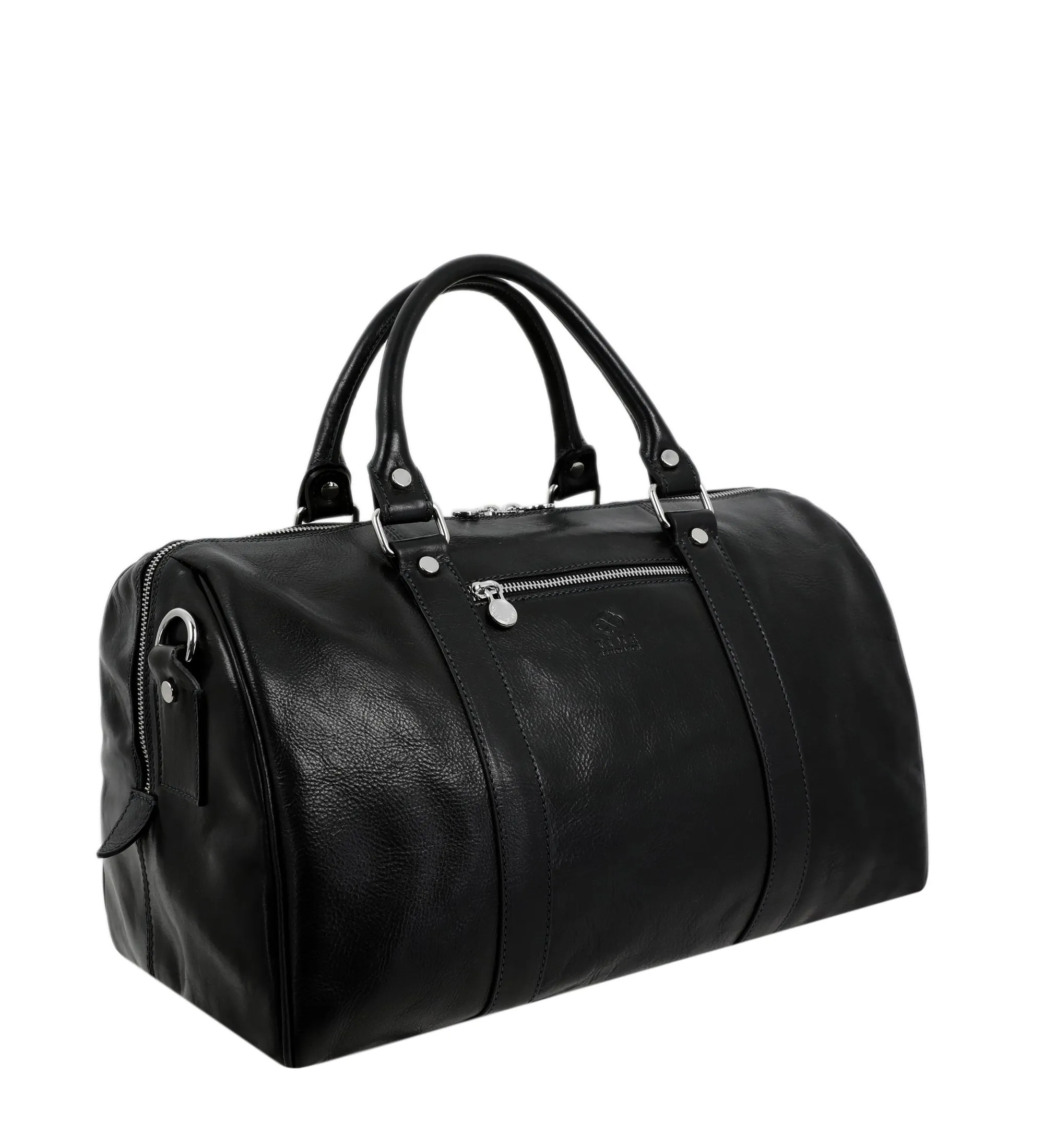 Small Leather Overnight Bag Duffel Bag - The Ambassadors