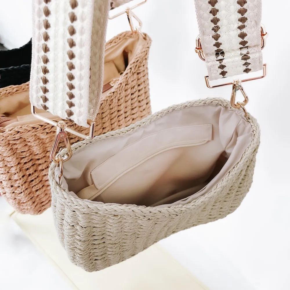 Staycation Straw Bag