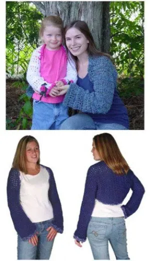 Super Simple Shrugs Crochet Pattern