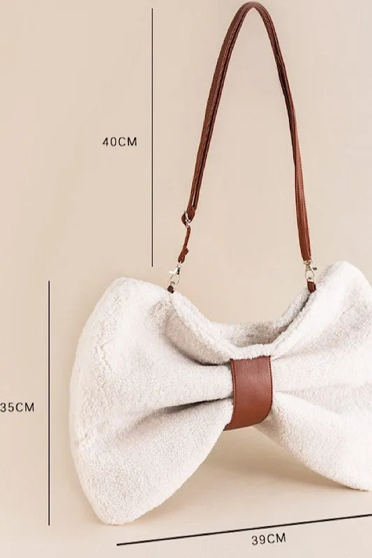 TEEK - Cream Bow Shoulder bag