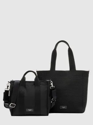 Thea Tote & Compact Changing Bag Black