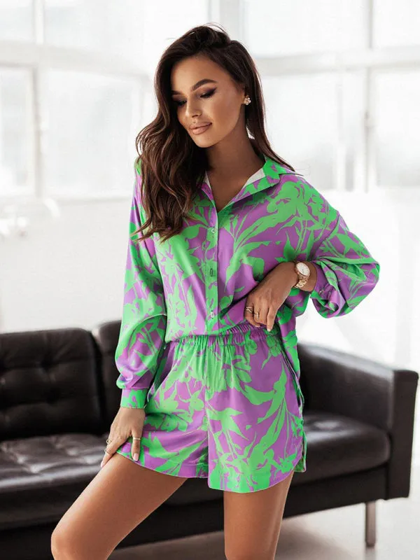 Tropical Splendor Top and Short Set