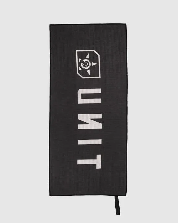 Unit MX23 Mens Towel Sports Black