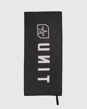 Unit MX23 Mens Towel Sports Black