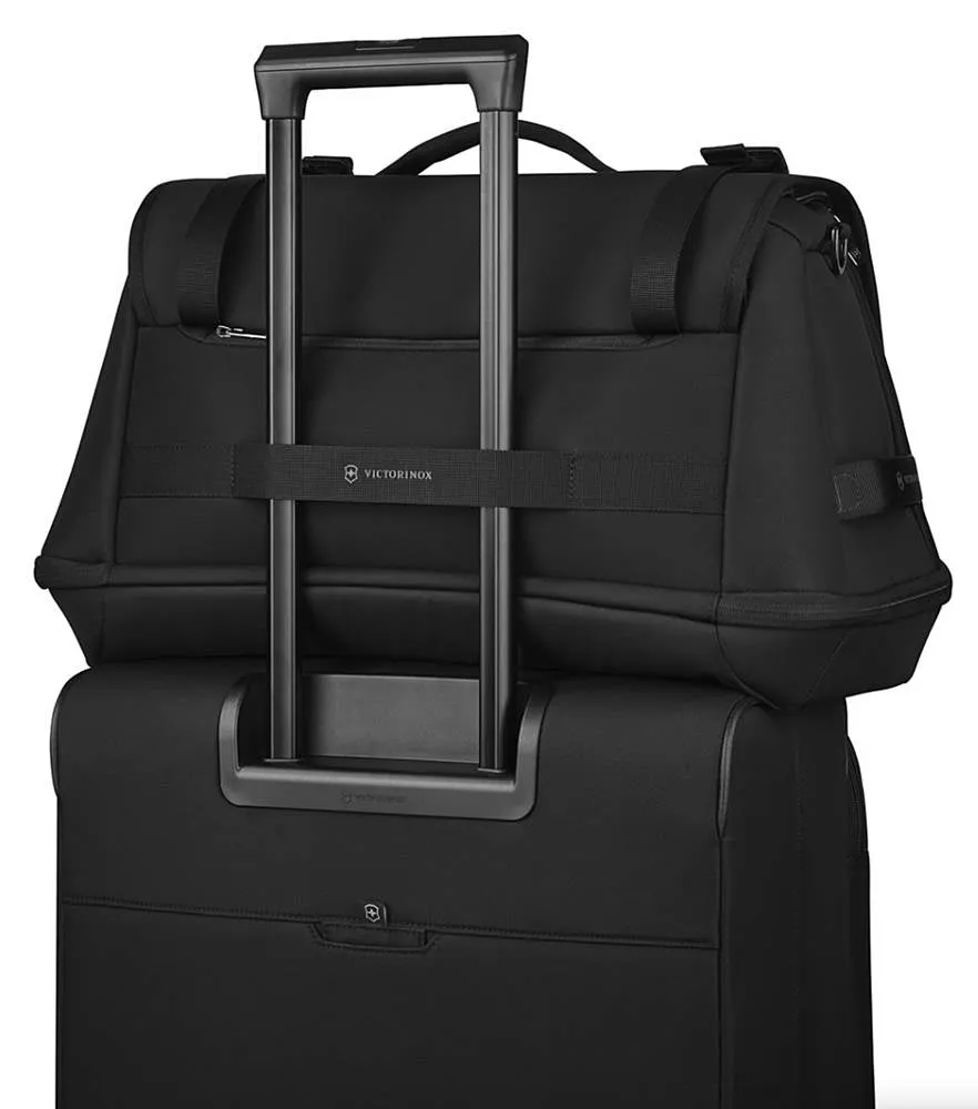 Victorinox Crosslight Duffel with Zippered Bottom Compartment - Black