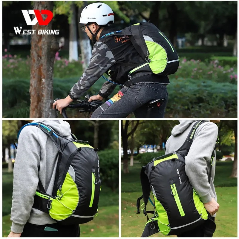 Waterproof Bicycle Bag Reflective Outdoor Sport Backpack Mountaineering Climbing Travel Hiking Cycling Bag Backpack