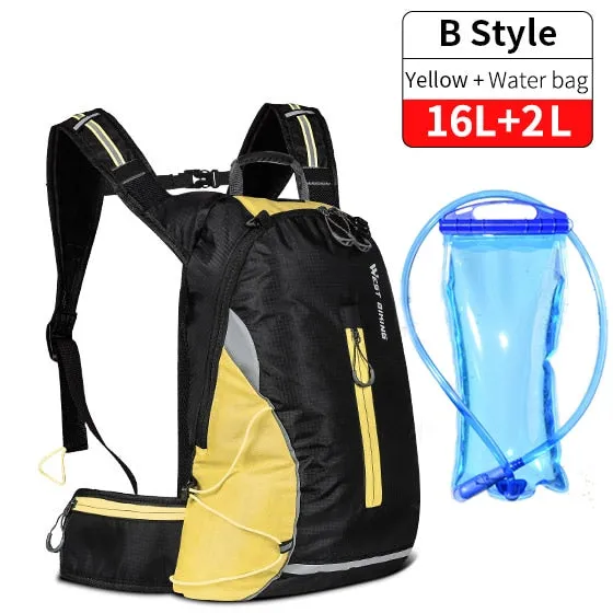 Waterproof Bicycle Bag Reflective Outdoor Sport Backpack Mountaineering Climbing Travel Hiking Cycling Bag Backpack